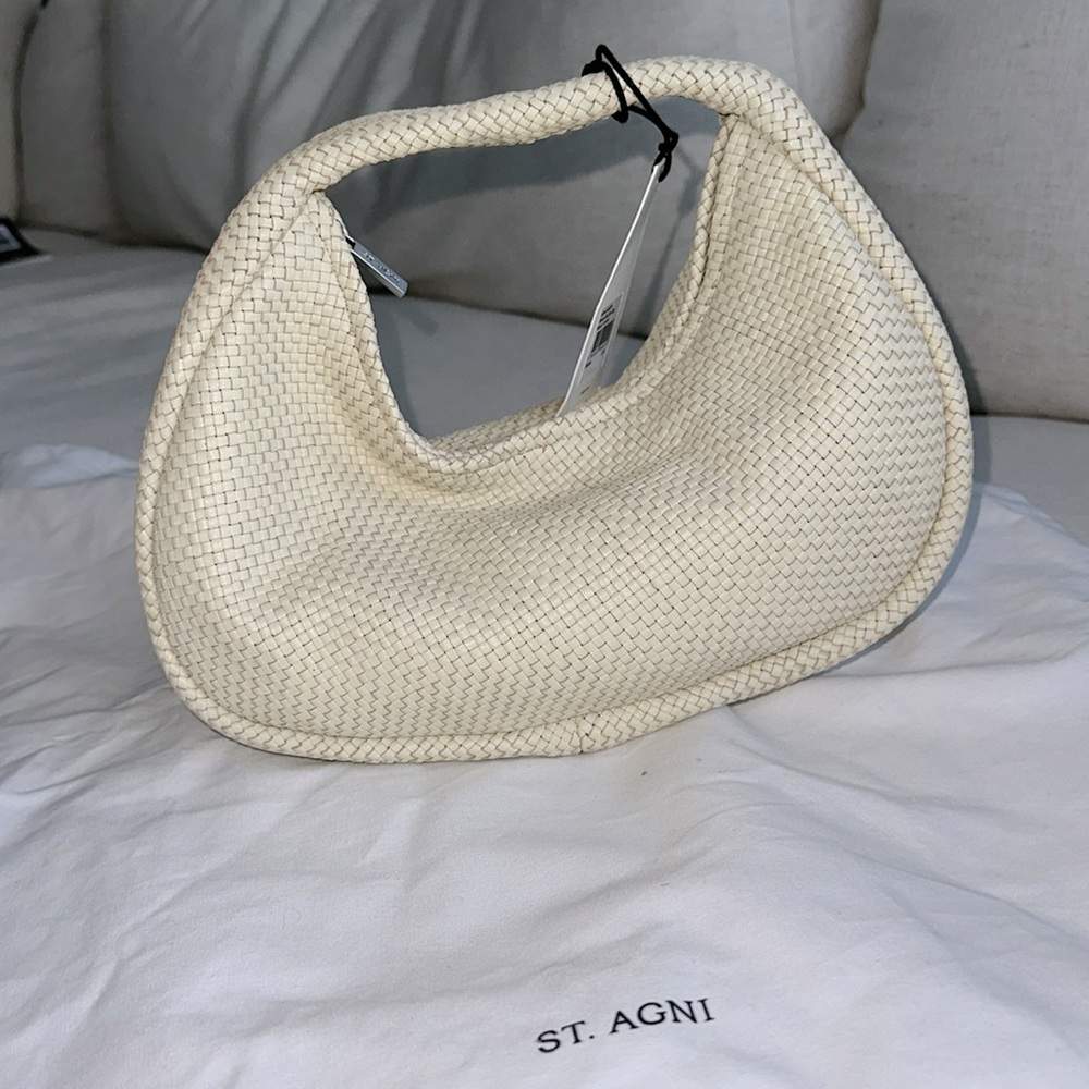 NWT St Agni Bon Bon Bag in Butter Yellow - Picture 4 of 4